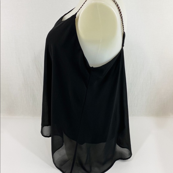 Lane Bryant asymmetrical too w/ chain straps 18/20 - Picture 2 of 7